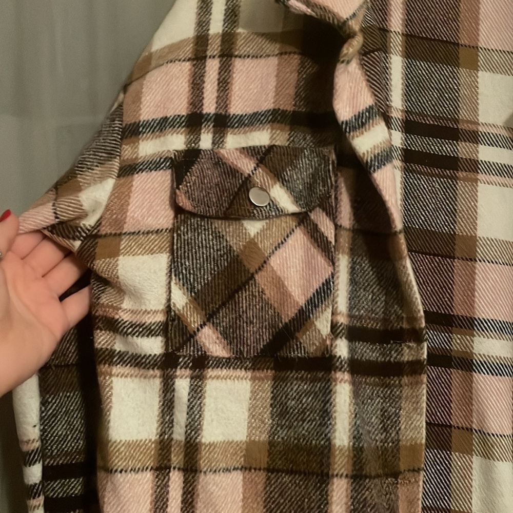 Checkered Shacket - image 3